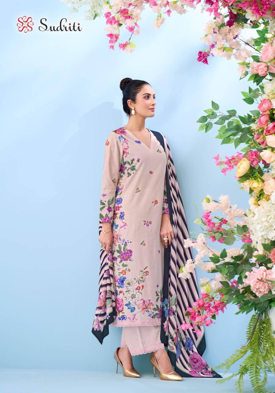 BLOOM THEORY By Sahiba Stylish Beautiful Colourful PURE COTTON LAWN Dresses At Wholesale Price